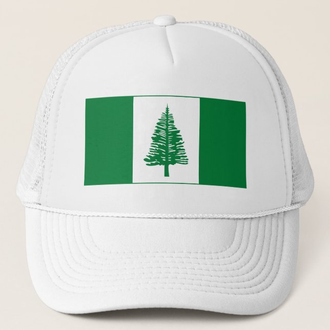 Gorra De Camionero Bandera de la Isla Norfolk (Anverso)