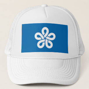 Gorra De Camionero Bandera de la prefectura de Fukuoka, Japón