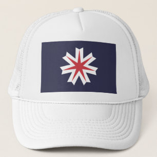 Gorra De Camionero Bandera de la prefectura de Hokkaido, Japón
