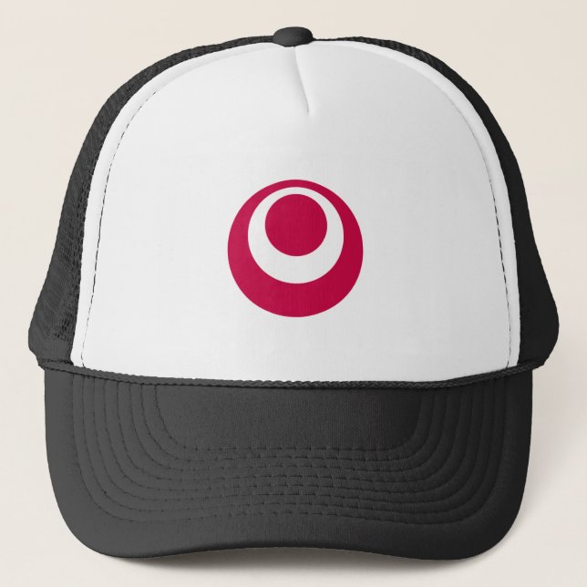 Gorra De Camionero Bandera de la prefectura de Okinawa (Anverso)
