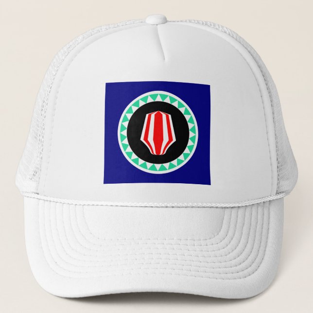 Gorra De Camionero Bandera de la región autónoma de Bougainville (Anverso)