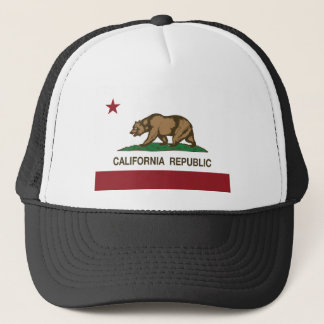Gorra De Camionero Bandera de la república de California