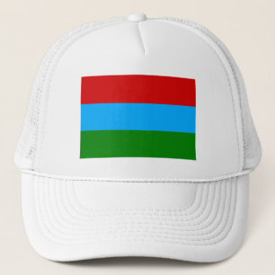 Gorra De Camionero Bandera de la República de Karelia