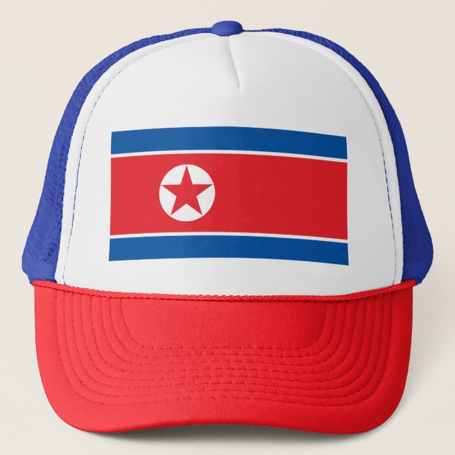 Gorra De Camionero Bandera de la República Popular Democrática de (Anverso)