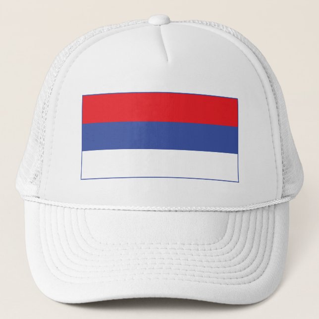 Gorra De Camionero Bandera de la República Srpska (Anverso)