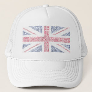 Gorra De Camionero Bandera de la unión británica
