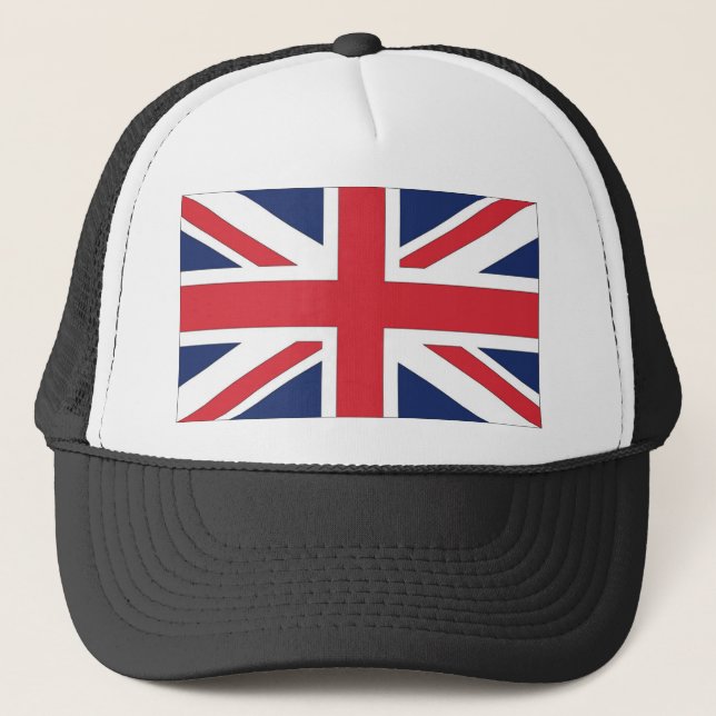 Gorra De Camionero Bandera de la Unión del Reino Unido (Anverso)