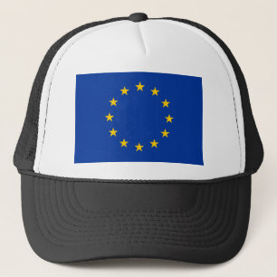 Gorra De Camionero Bandera de la Unión Europea