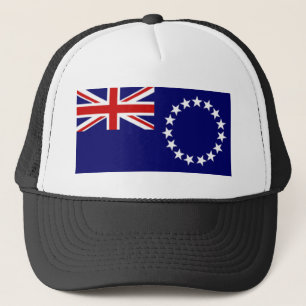 Gorra De Camionero Bandera de las islas de cocinero