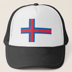 Gorra De Camionero Bandera de las Islas Feroe FO