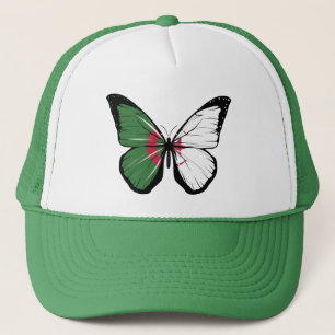 Gorra De Camionero Bandera de las mariposas de Argelia