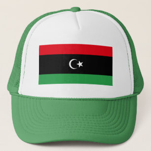 Gorra De Camionero Bandera de Libia