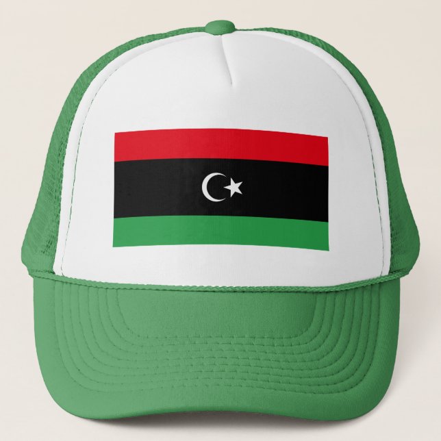 Gorra De Camionero Bandera de Libia (Anverso)