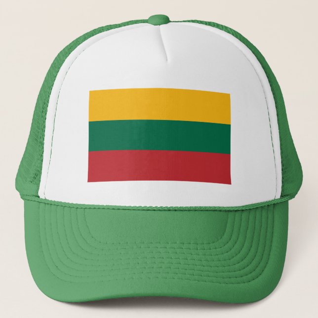 Gorra De Camionero Bandera de Lituania (Anverso)