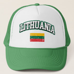 Gorra De Camionero Bandera de Lituania