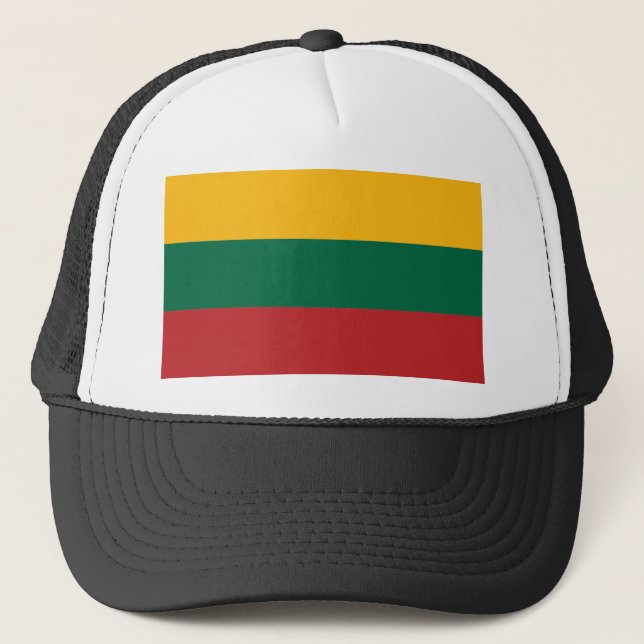 Gorra De Camionero Bandera de Lituania (Anverso)