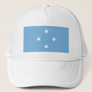 Gorra De Camionero Bandera de los Estados Federados de Micronesia