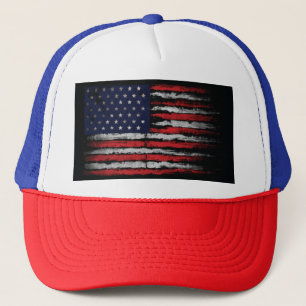 Gorra De Camionero Bandera de los Estados Unidos