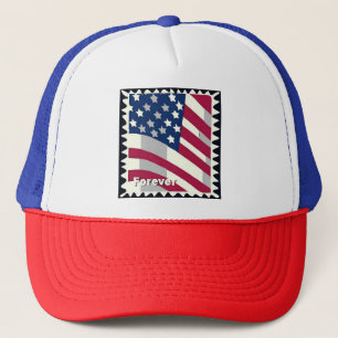 GORRA DE CAMIONERO BANDERA DE LOS ESTADOS UNIDOS DE AMÉRICA PARA SIEM