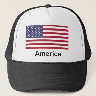 Gorra De Camionero Bandera de los Productos de los Estados Unidos