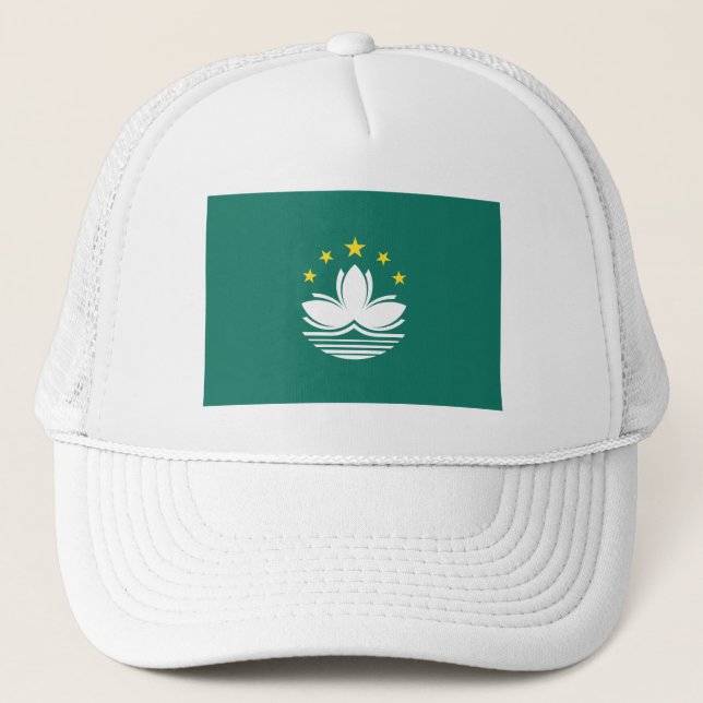 Gorra De Camionero Bandera de Macao (Anverso)