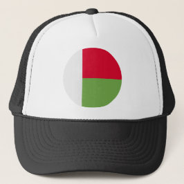 Gorra De Camionero Bandera de Madagascar