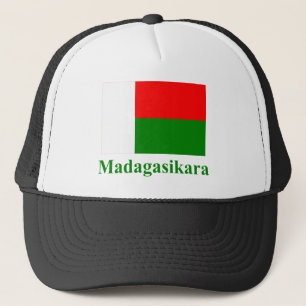 Gorra De Camionero Bandera de Madagascar con nombre en malgache