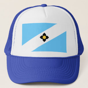 Gorra De Camionero Bandera de Madison, Wisconsin