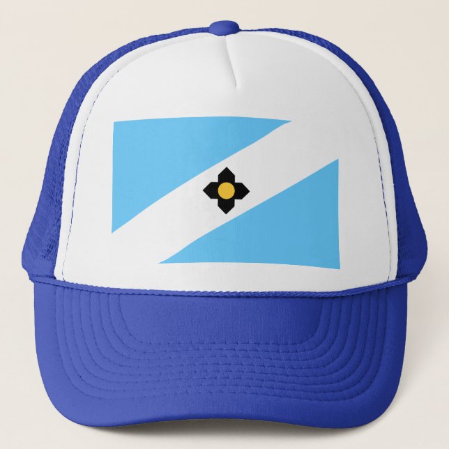 Gorra De Camionero Bandera de Madison, Wisconsin (Anverso)