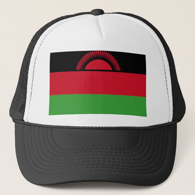Gorra De Camionero Bandera de Malawi (Anverso)