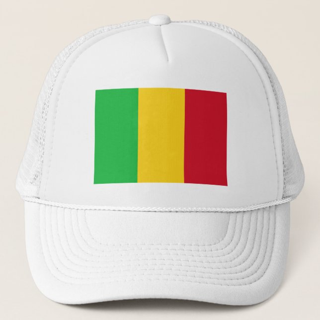 Gorra De Camionero Bandera de Mali (Anverso)