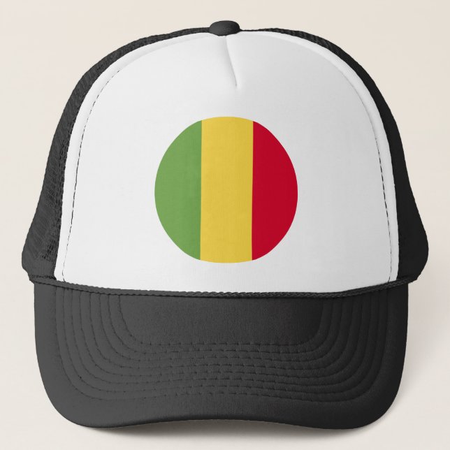 Gorra De Camionero Bandera de Mali (Anverso)