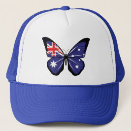 Gorra De Camionero Bandera de Mariposa de Australia