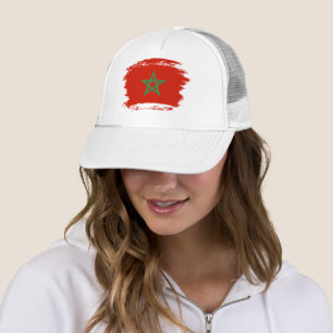 Gorra De Camionero Bandera de Marruecos