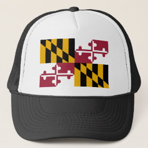 Gorra De Camionero Bandera de Maryland