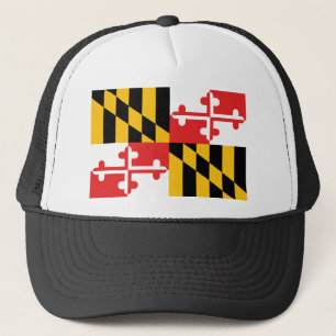 Gorra De Camionero Bandera de Maryland