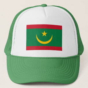 Gorra De Camionero Bandera de Mauritania