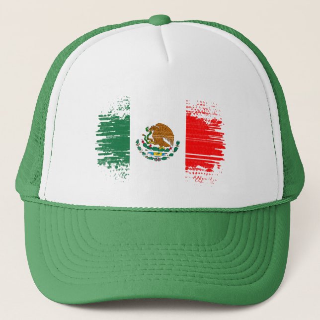 Gorra De Camionero Bandera de México (Anverso)