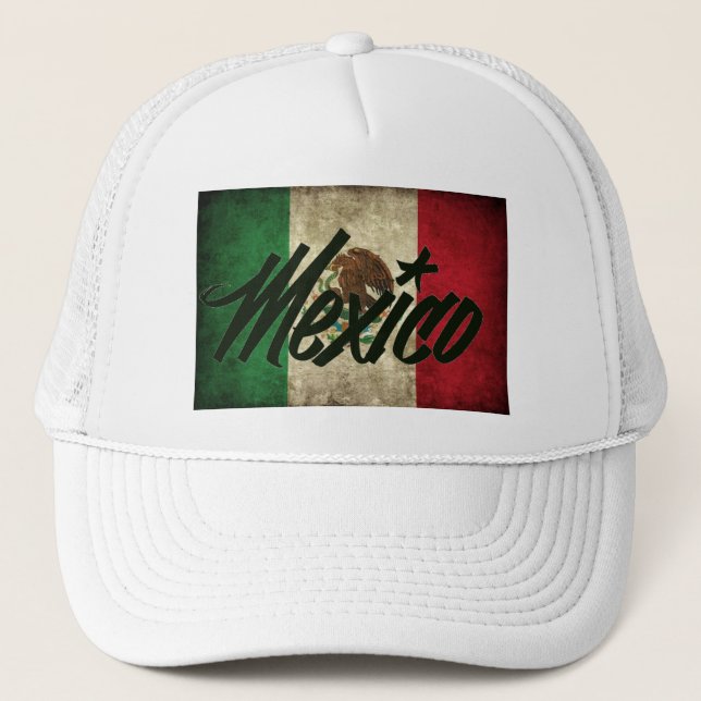 Gorra De Camionero Bandera de México (Anverso)