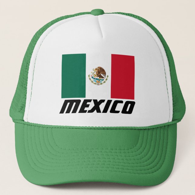 Gorra De Camionero Bandera de México (Anverso)