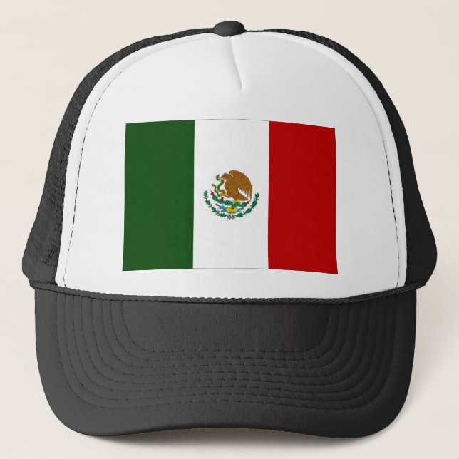 Gorra De Camionero Bandera de México (Anverso)
