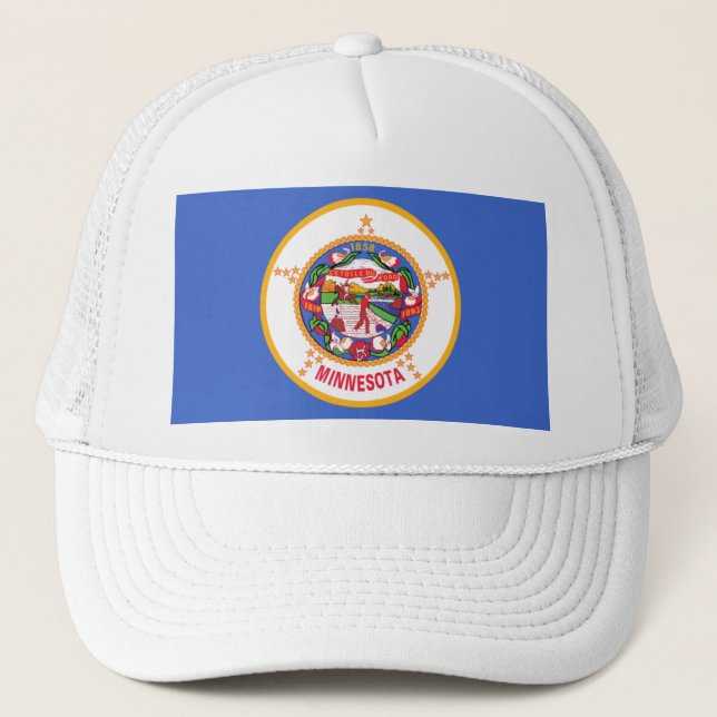 GORRA DE CAMIONERO BANDERA DE MINNESOTA (Anverso)