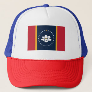 Gorra De Camionero Bandera de Mississippi