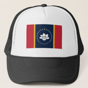 Gorra De Camionero Bandera de Mississippi