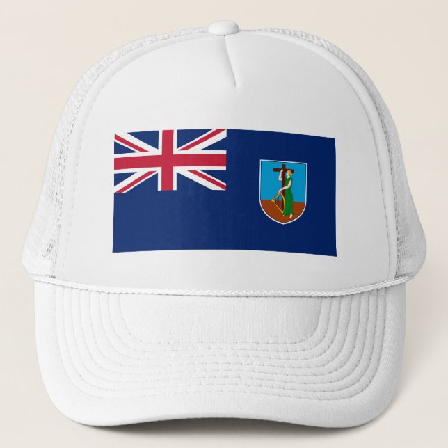 Gorra De Camionero Bandera de Montserrat (Anverso)