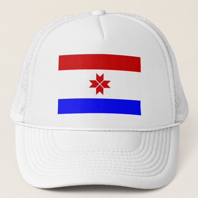 Gorra De Camionero Bandera de Mordovia (Anverso)