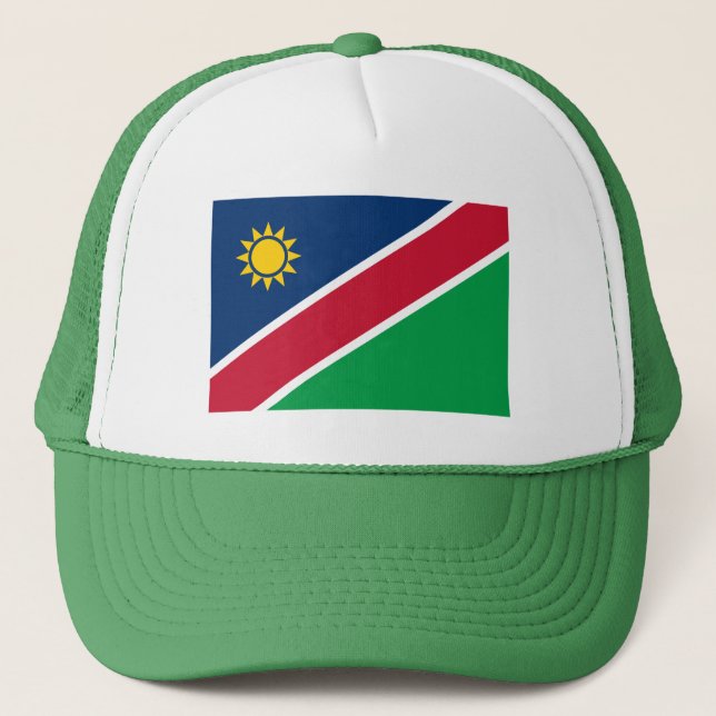 Gorra De Camionero Bandera de Namibia (Anverso)
