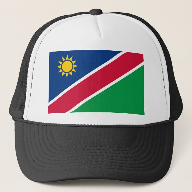 Gorra De Camionero Bandera de Namibia (Anverso)