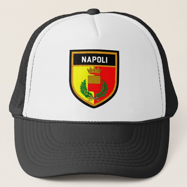 Gorra De Camionero Bandera de Nápoles (Anverso)