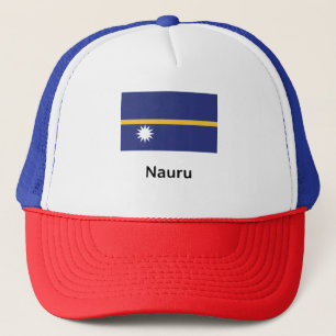 Gorra De Camionero Bandera de Nauru
